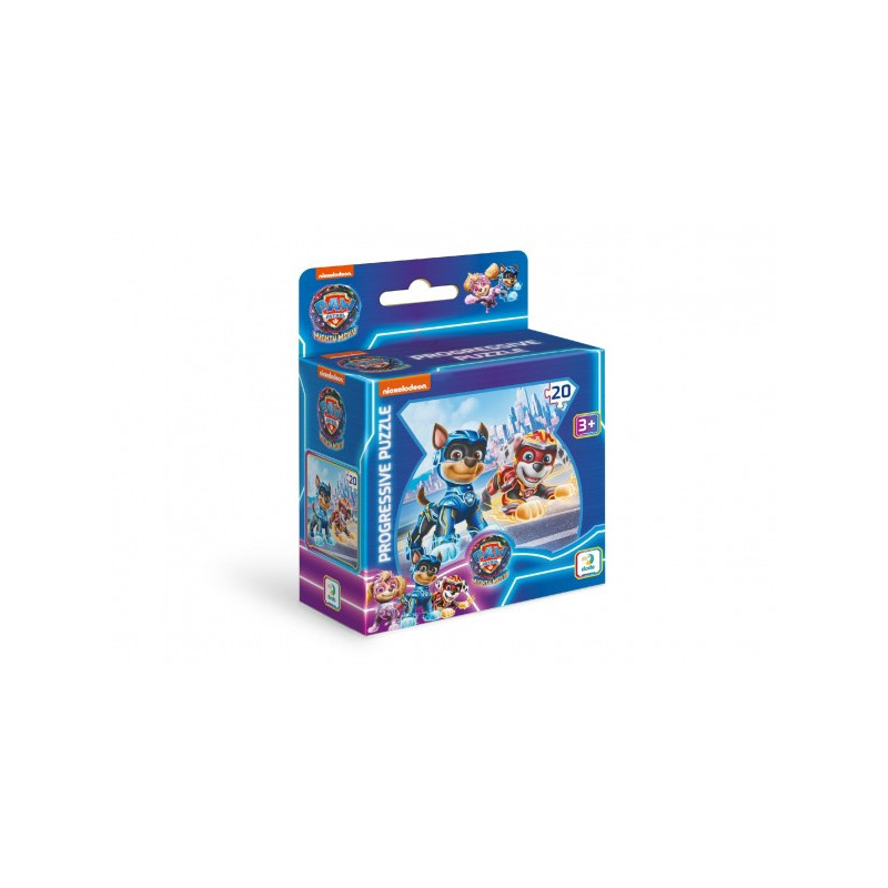 Puzzle Tlapková patrola / Paw Patrol 22x22cm 20 dielikov v krabičke 10x13x5cm