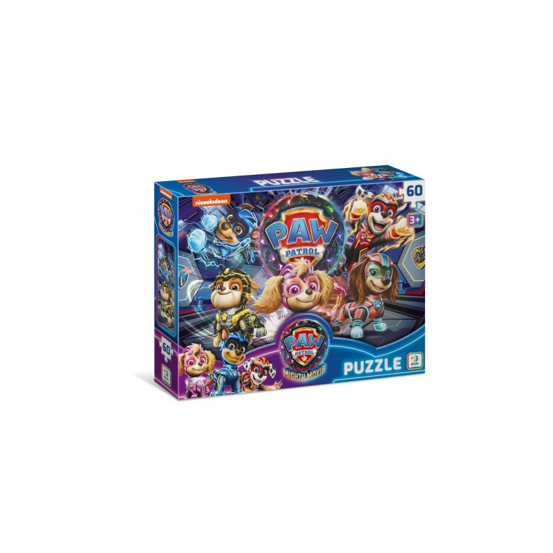 Puzzle Tlapková patrola / Paw Patrol 23x32cm 60 dielikov v krabičke 15x18x6cm