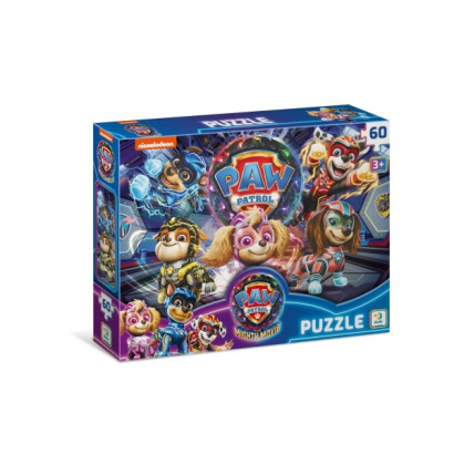 Puzzle Tlapková patrola / Paw Patrol 23x32cm 60 dielikov v krabičke 15x18x6cm