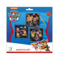 Škrabací obrázok 3ks farebný Tlapková patrola/Paw Patrol 20x20cm na karte