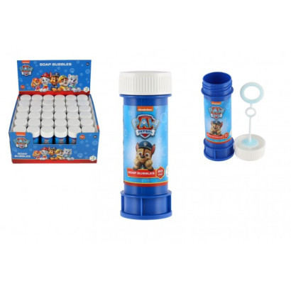 Bublifuk 60ml Tlapková patrola / Paw patrol 10,5 cm 36ks v boxe