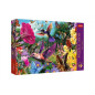 Puzzle Premium Plus - Čajový čas: Záhrada kolibríkov 1000 dielikov 68,3x48cm v krabici 40x27x6cm