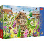 Puzzle Premium Plus - Čajový čas: Domček pre včielky 1000 dielikov 68,3x48cm v krabici 40x27x6cm