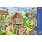 Puzzle Premium Plus - Čajový čas: Domček pre včielky 1000 dielikov 68,3x48cm v krabici 40x27x6cm