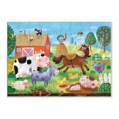 Puzzle Farma 32x23cm 60 dielikov v krabičke 24x18x4cm