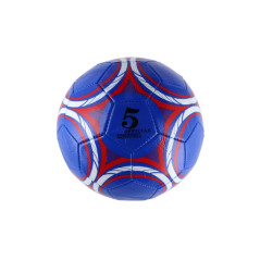 Lopta futbalová šitá kožená 22cm 3 farby