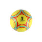 Lopta futbalová šitá kožená 22cm 3 farby