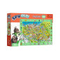 Puzzle Spy Guy - Poľsko 48x34cm 100 dielikov v krabici 33x23x6cm