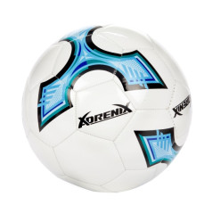 Lopta futbalová 23cm vel. 5 šitá 2 farby v sáčku