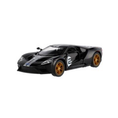 Auto Kinsmart Ford GT 1:38 12,5cm kov/plast 3 farby na spätné natiahnutie 12ks v boxu