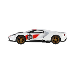 Auto Kinsmart Ford GT 1:38 12,5cm kov/plast 3 farby na spätné natiahnutie 12ks v boxu