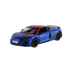 Auto Kinsmart 2020 Audi R8 Coupé 1:36 kov/plast 12,5 cm 4 farby na spätné natiahnutie 12ks v boxe