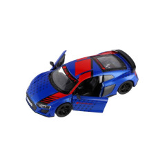 Auto Kinsmart 2020 Audi R8 Coupé 1:36 kov/plast 12,5 cm 4 farby na spätné natiahnutie 12ks v boxe