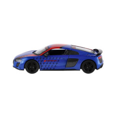 Auto Kinsmart 2020 Audi R8 Coupé 1:36 kov/plast 12,5 cm 4 farby na spätné natiahnutie 12ks v boxe