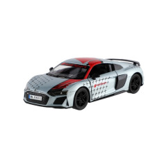 Auto Kinsmart 2020 Audi R8 Coupé 1:36 kov/plast 12,5 cm 4 farby na spätné natiahnutie 12ks v boxe