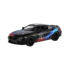 Auto Kinsmart BMW M8 Competition Coupé 1:38 kov/plast 12,5cm 4 farby na spätné natiahnutie 12ks v bo