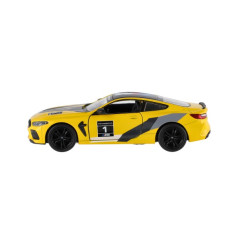 Auto Kinsmart BMW M8 Competition Coupé 1:38 kov/plast 12,5cm 4 farby na spätné natiahnutie 12ks v bo