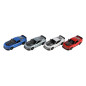 Auto Kinsmart 2024 Ford Mustang Dark Horse 1:38 kov/plast 12,5 cm 4 farby na spätné nat. 12ks v boxu