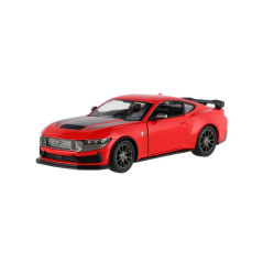 Auto Kinsmart 2024 Ford Mustang Dark Horse 1:38 kov/plast 12,5 cm 4 farby na spätné nat. 12ks v boxu