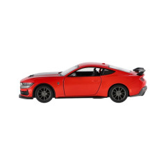 Auto Kinsmart 2024 Ford Mustang Dark Horse 1:38 kov/plast 12,5 cm 4 farby na spätné nat. 12ks v boxu