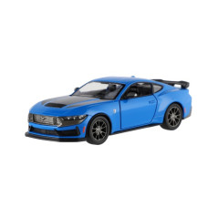 Auto Kinsmart 2024 Ford Mustang Dark Horse 1:38 kov/plast 12,5 cm 4 farby na spätné nat. 12ks v boxu