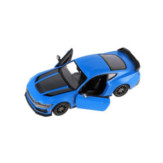 Auto Kinsmart 2024 Ford Mustang Dark Horse 1:38 kov/plast 12,5 cm 4 farby na spätné nat. 12ks v boxu