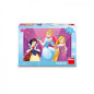 Puzzle Disney Odvážne princezné 24 dielikov 26x18cm v krabici 27x19x4cm