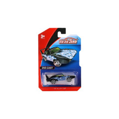 Auto kov/plast 8cm na voľný chod mix farieb na karte 11x16,5cm