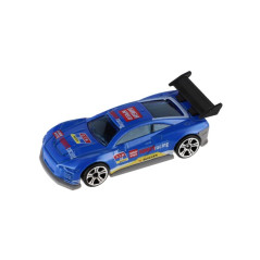 Auto závodné 6ks kov/plast 8cm na voľný chod v krabičke 10,5x27x4cm