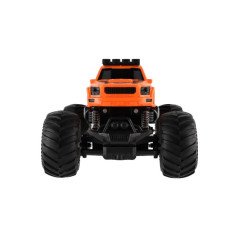 Auto RC pick up Off road terénny plast 23cm 2,4 GHZ na batérie so svetlom ranžový v krab. 30x15cm