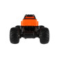 Auto RC pick up Off road terénny plast 23cm 2,4 GHZ na batérie so svetlom ranžový v krab. 30x15cm