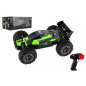 Auto RC Buggy rýchlostný 2,4 GHz plast 25cm na batérie zelené v krabici 31x14x18cm