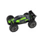 Auto RC Buggy rýchlostný 2,4 GHz plast 25cm na batérie zelené v krabici 31x14x18cm