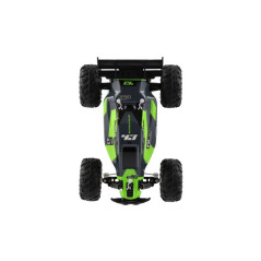 Auto RC Buggy rýchlostný 2,4 GHz plast 25cm na batérie zelené v krabici 31x14x18cm