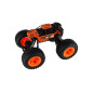 Auto RC Off-Road terénne 2,4 GHz plast 32cm dobíjací pack + batéria oranžový v krabici 38x23x26cm