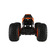 Auto RC Off-Road terénne 2,4 GHz plast 32cm dobíjací pack + batéria oranžový v krabici 38x23x26cm