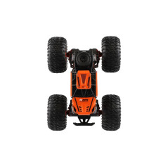 Auto RC Off-Road terénne 2,4 GHz plast 32cm dobíjací pack + batéria oranžový v krabici 38x23x26cm