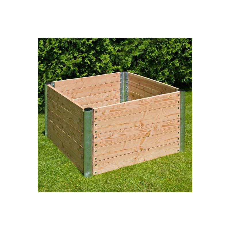 Vyvýšený záhon Premium 138x138x75 cm