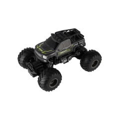 Auto RC pick up Off road terénny plast 23cm 2,4 GHZ na batérie so svetlom šedej v krab. 30x15x19cm