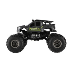 Auto RC pick up Off road terénny plast 23cm 2,4 GHZ na batérie so svetlom šedej v krab. 30x15x19cm