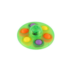 Bubble pops spiner plast 8cm 3 farby na karte 12 ks v boxe