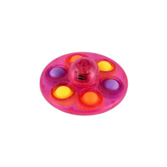 Bubble pops spiner plast 8cm 3 farby na karte 12 ks v boxe