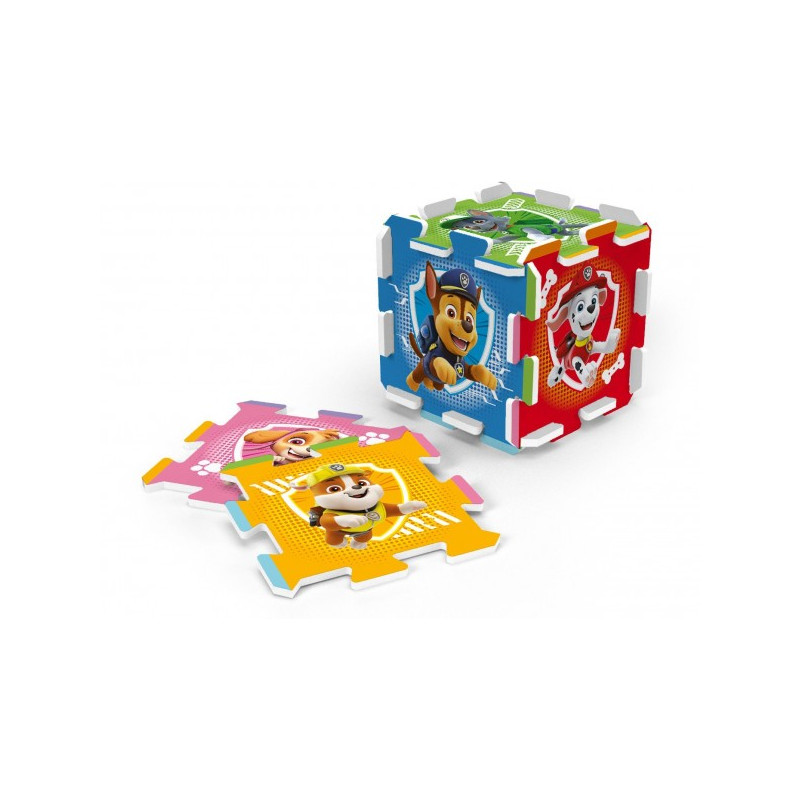 Penové puzzle Tlapková patrola / Paw Patrol 32x32x1cm 8ks vo fólii 0m+