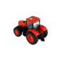 Traktor Zetor RC s valníkom plast 42cm 2,4GHz dobíjací pack + batéria so zvukom v krabici