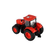 Traktor Zetor RC s vlekom plast 42cm 2,4GHz dobíjací pack + batéria so zvukom v krabici