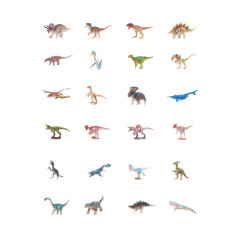 Figúrka dinosaurus Dinotime plast mix druhov vo vrecku 8x15cm 24ks v boxe