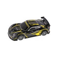 Auto RC závodné 27MHz plast RC 20cm na batérie so svetlom 3 farby v krabici 27x10x13cm