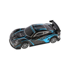 Auto RC závodné 27MHz plast RC 20cm na batérie so svetlom 3 farby v krabici 27x10x13cm