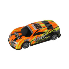 Auto RC závodné 27 MHz plast RC 20cm na batérie so svetlom 3 farby v krabici 27x10x13cm