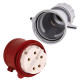 CEE zástrčka silnoprúdová, 5-pólová, 32 A/400 V, IP44